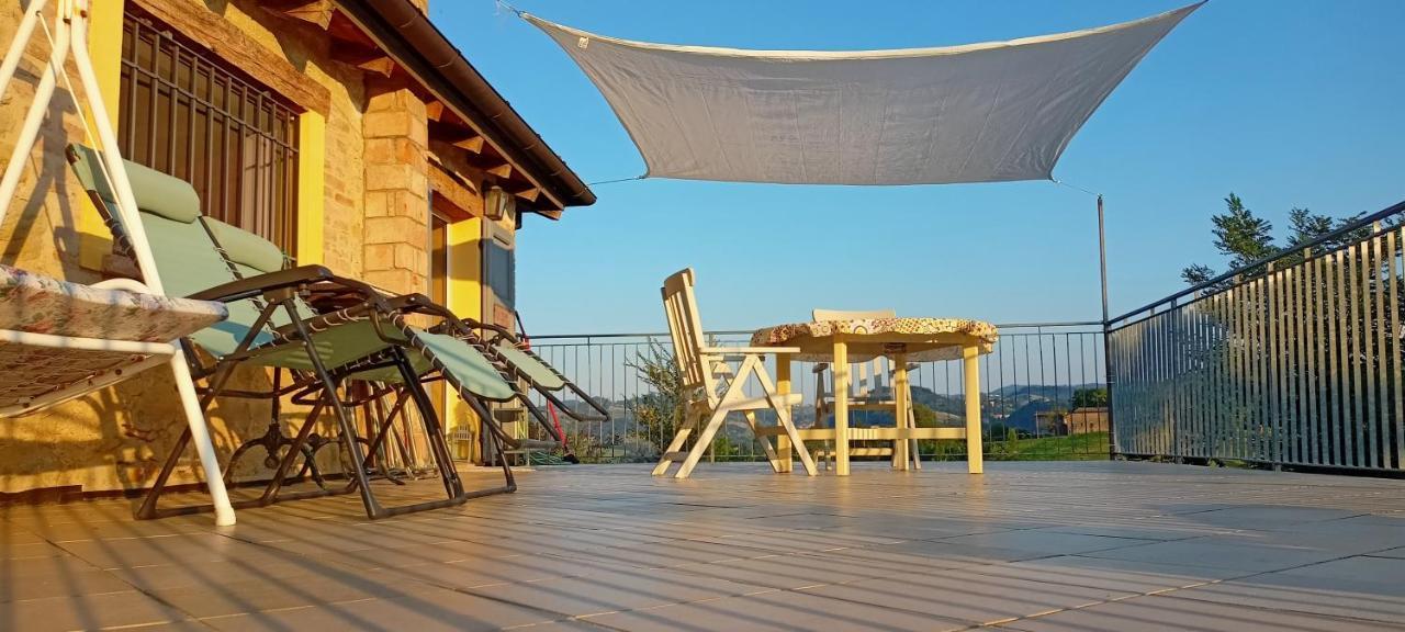 La Terrazza In Collina Apartamento Monte Orsello Exterior foto